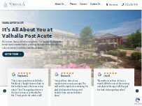 Website Screenshot Valhalla Post Acute