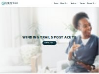 Website Screenshot Winding Trails Post Acute