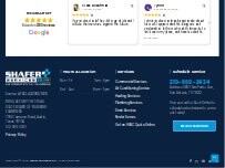 Website Screenshot Shafer Services Plus