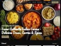 Website Screenshot Dosas by Kashan