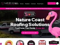 Website Screenshot Nature Coast Roofing Solutions