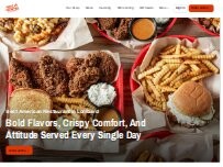 Website Screenshot Rude Rooster