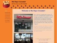 Website Screenshot My Dog's Groomer