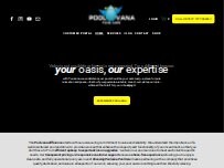 Website Screenshot Poolvana Pool Care