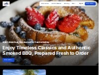 Website Screenshot JP's Family Restaurant