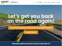 Website Screenshot Budget IID
