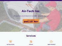Website Screenshot Air-Tech Inc.
