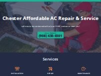 Website Screenshot Chester Affordable AC Repair & Service