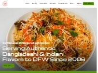 Website Screenshot Chameli Restaurant