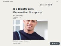 Website Screenshot B & B Bathroom Renovation Company