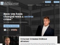 Website Screenshot George F. Hildebrandt, Attorney at Law
