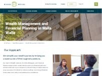 Website Screenshot Baker Boyer Wealth Advisors