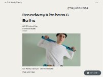 Website Screenshot Broadway Kitchens & Baths