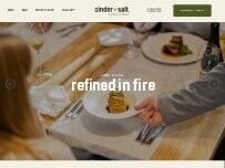 Website Screenshot Cinder + Salt