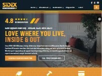 Website Screenshot SiDEX Home Improvement