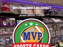 Website Screenshot MVP Sports Cards of Brevard
