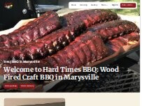 Website Screenshot Hard Times BBQ