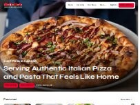 Website Screenshot Roma Pizza & Pasta - Franklin