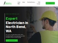 Website Screenshot Bob’s Electrical