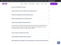 Website Screenshot Arch Dental Assistant School - Charlotte