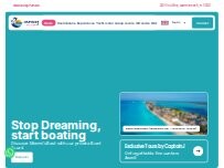 Website Screenshot Captain J Boat Tours