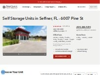 Website Screenshot StorQuest Express - Self Service Storage