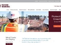 Website Screenshot Tedford Insurance - Broken Arrow