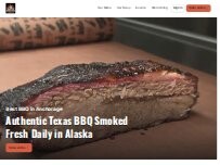 Website Screenshot Arctic Smokehouse BBQ