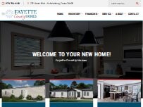Website Screenshot Fayette Country Homes