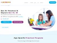Website Screenshot The Learning Experience - Bon Air