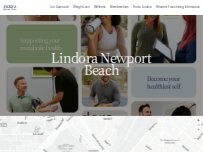Website Screenshot Lindora Clinic