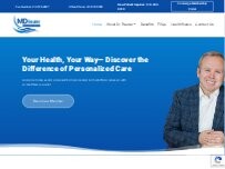 Website Screenshot Matthew D Reuter, MD