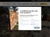 Website Screenshot Sagamore Fence & Deck