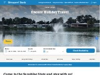 Website Screenshot Encore Holiday Travel