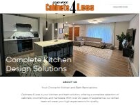 Website Screenshot Cabinets 4 Less