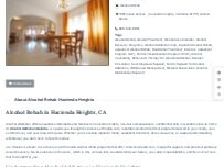 Website Screenshot Alcohol Rehab Hacienda Heights