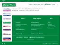 Website Screenshot Huntsville Hospital Urgent Care - Huntsville (Bailey Cove)