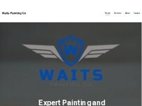 Website Screenshot Waits Painting Co