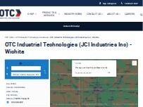 Website Screenshot OTC Industrial Technologies (JCI Industries Inc.) - Wichita