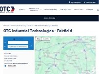 Website OTC Industrial Technologies (Fleetwood Industrial Products) - Fairfield