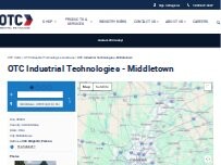 Website OTC Industrial Technologies - Middletown