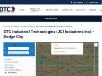 Website Screenshot OTC Industrial Technologies (JCI Industries Inc.) - Dodge City