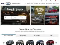 Website Screenshot Brown's Ford of Johnstown