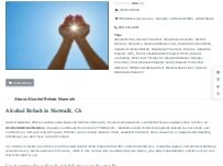 Website Screenshot Alcohol Rehab Norwalk