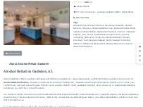 Website Screenshot Alcohol Rehab Gadsden
