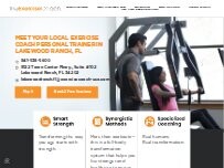 Website Screenshot The Exercise Coach Lakewood Ranch