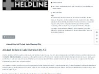Website Screenshot Alcohol Rehab Lake Havasu City