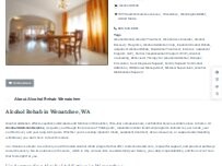 Website Screenshot Alcohol Rehab Wenatchee