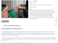 Website Screenshot Alcohol Rehab Anderson