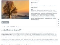 Website Screenshot Alcohol Rehab Casper